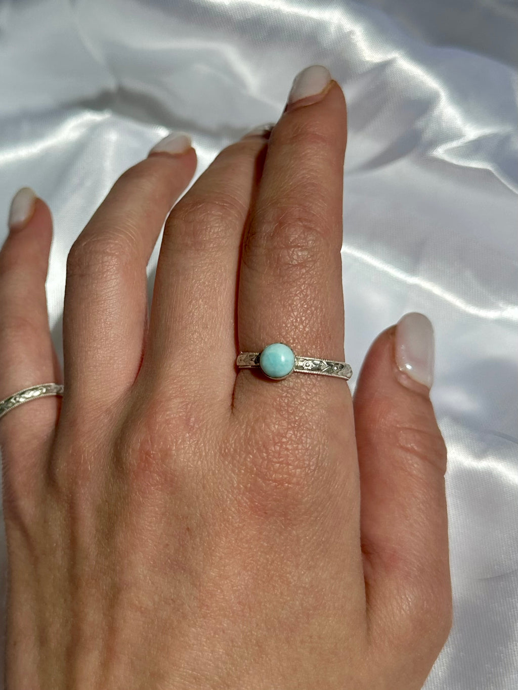 Larimar Ring