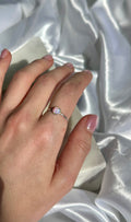 Bubble Gum pink Opal Ring