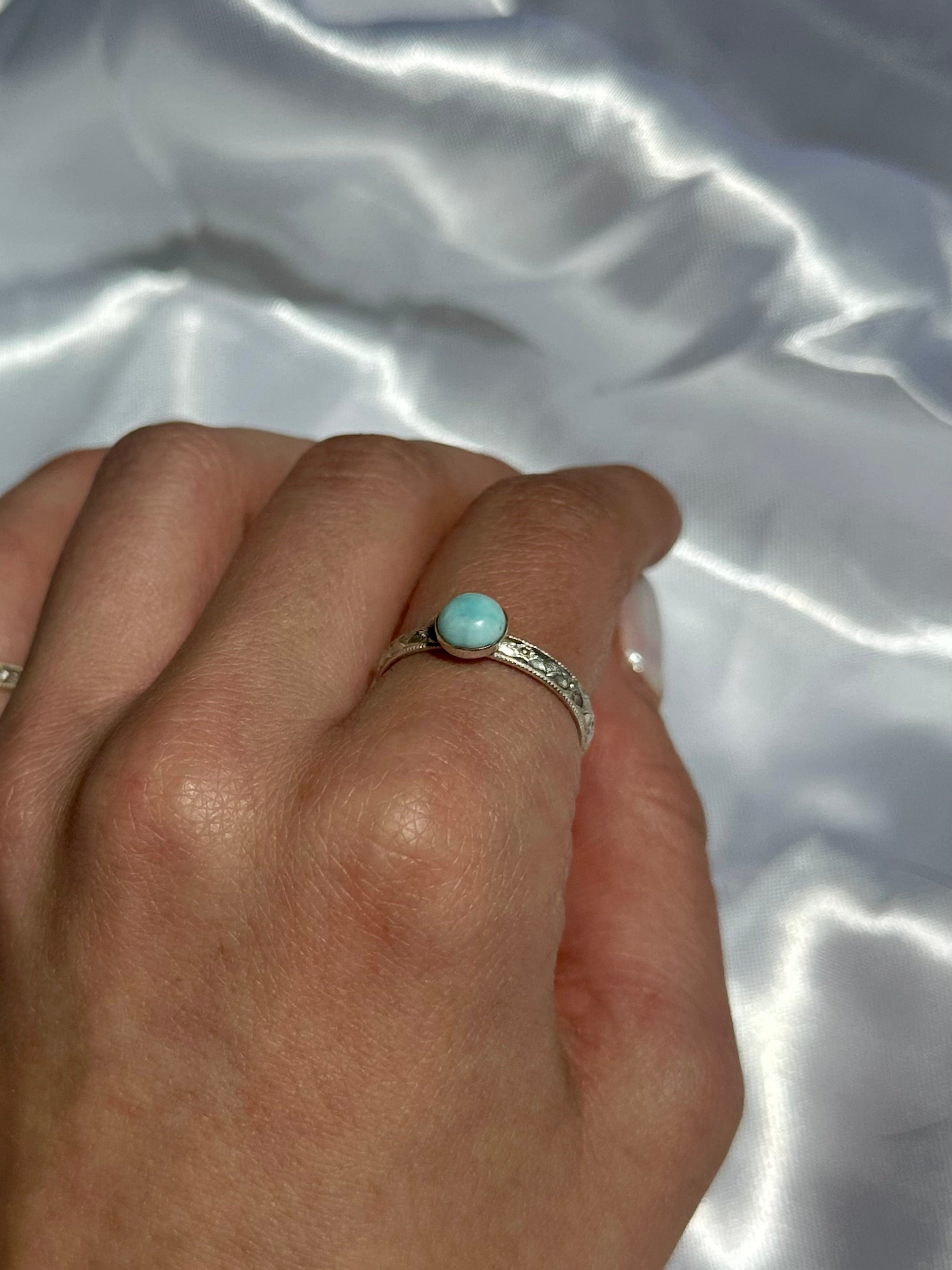 Larimar Ring