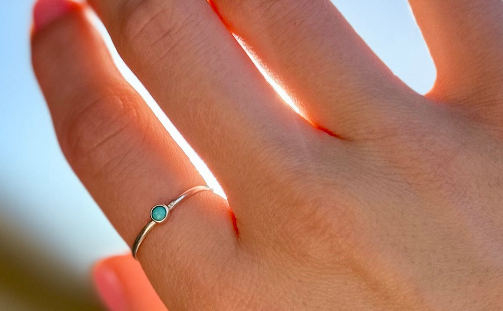Sterling silver turquoise