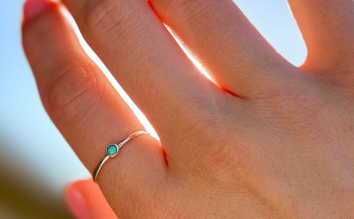 Sterling silver turquoise